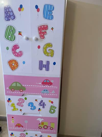 kids cupboard ABC theme