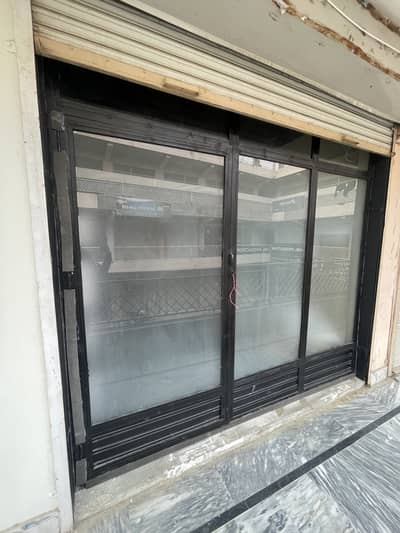 5mm glass Iron frame + door for sale