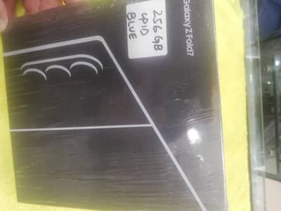 Samsung galaxy Z Fold 7  Blue 256gb Boxpack Nonactive pta