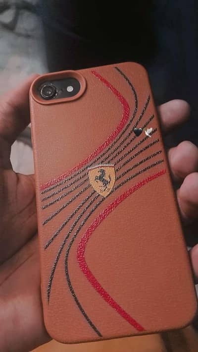 iphone 8 all ok only glass break minor Trutone on hai original panel