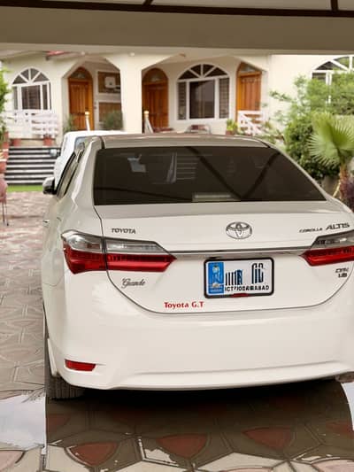 Altis Grande 2018 isb register genuine