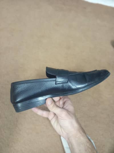 Premium Black Formal leather Shoes| size 41 | Devogue