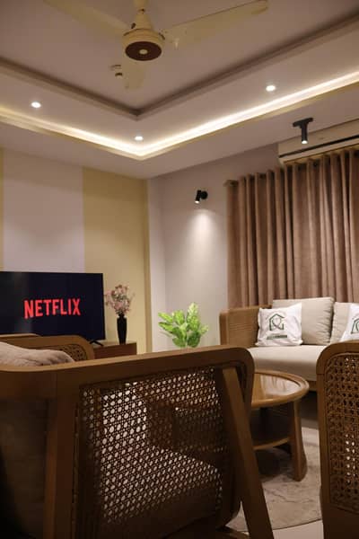 Luxury furnished apartment available for rent in Bahria heights 1 phase 1