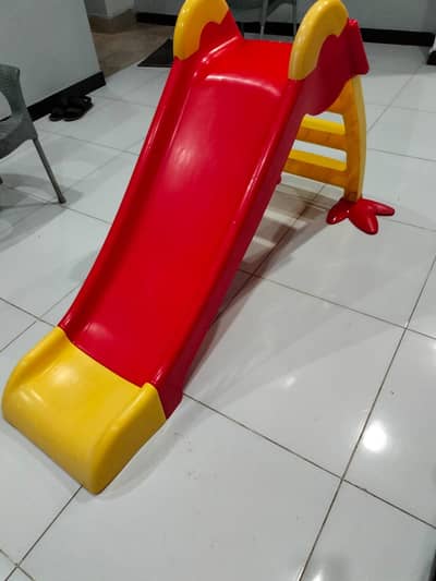 Kids Plastic Slide - 3 Steps Ladder 