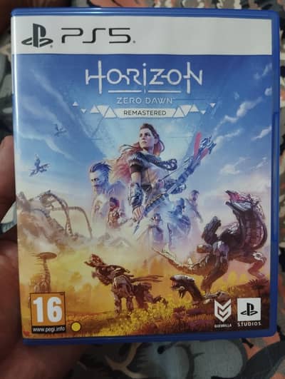 Horizon Zero dawn Remastered ps5