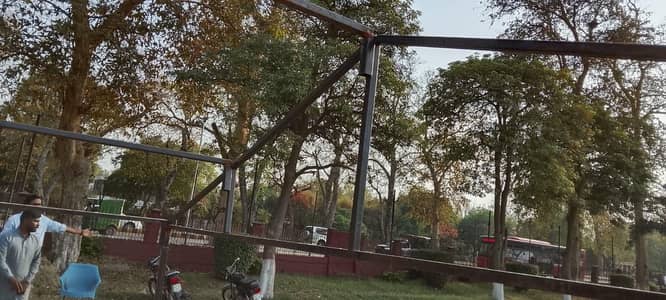 structure 16×32 folding Iron structure for sal