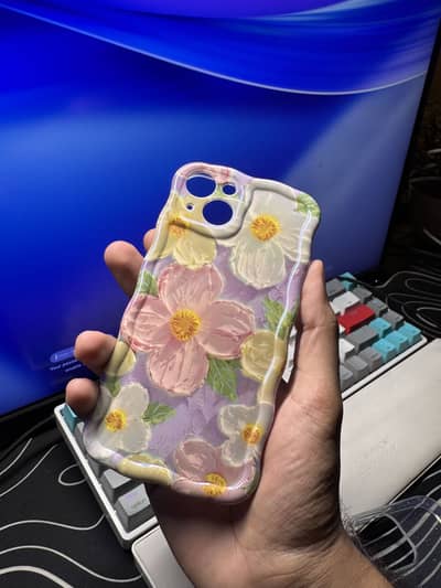 Set of four fancy female back cover pouches for iphone 13 and 14