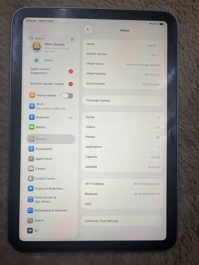 Ipad mini 6