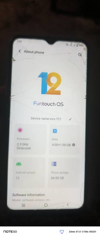 vivo y21 10by10 condation