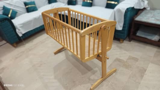 Wooden Baby Cradle / Jhoola for Sale