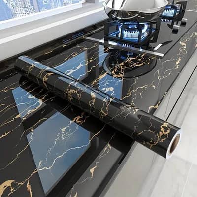 kitchen waterproof marble sticker sheet