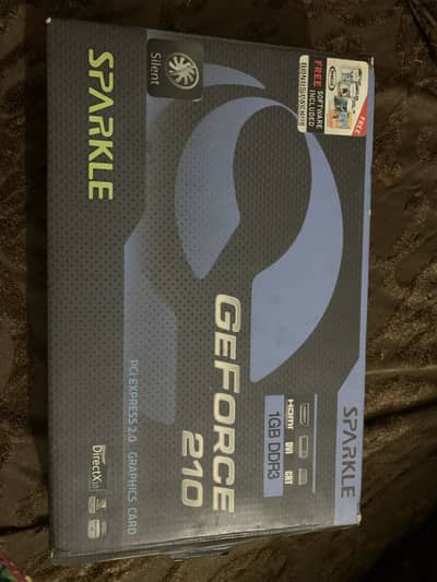 SPARKLE GEFORCE 210 1gb DDR3 GRAPHICS CARD
