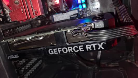 RTX 4060ti 16 gb DUAL FAN new slightly used under warranty