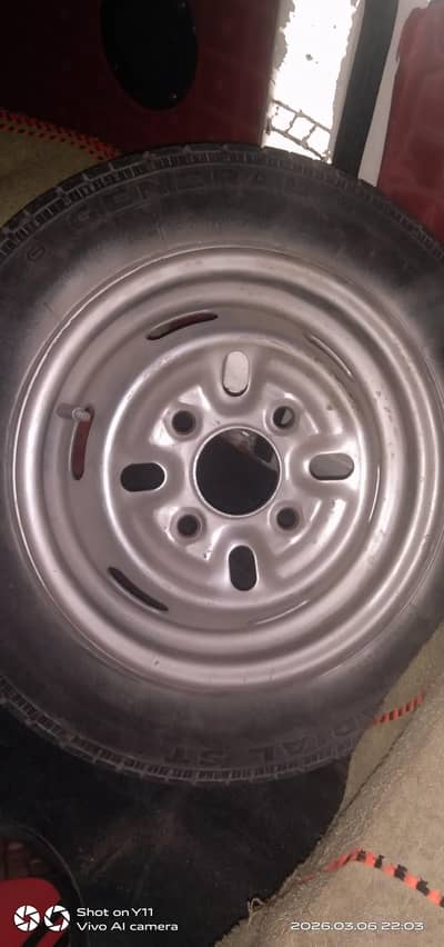 Tyre with Rim for sale