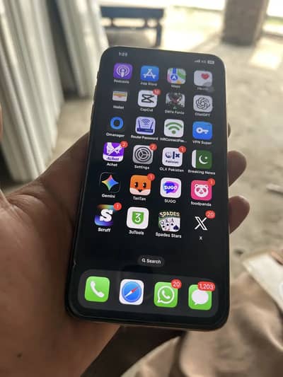 Front and back glass break