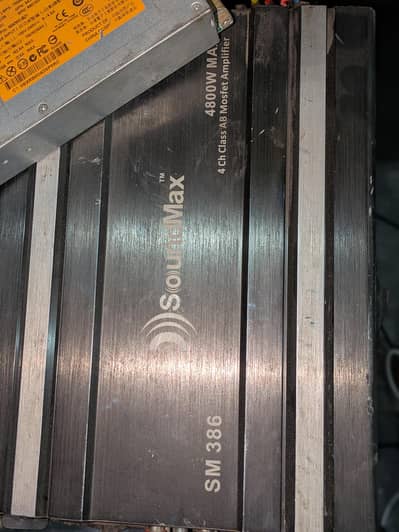 paineer subwoofar. amplifier 4 channel