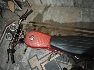 70cc self start bike