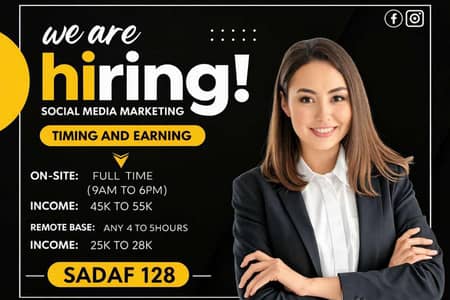 Part Time-Full Time-Office Work and Online Work Available.