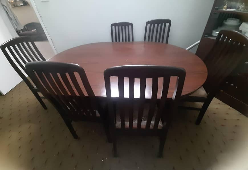 DINING TABLE FOR 6 0