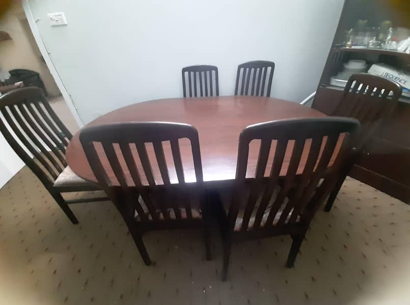 DINING TABLE FOR 6 2
