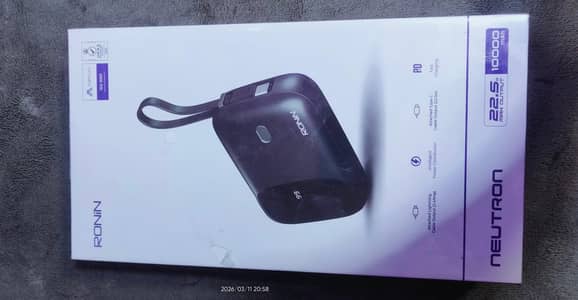 Ronin 10.000MAH Power Bank Model No R-4030 Brand New