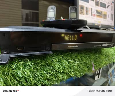 Panasonic DMR-HWT230 1TB Hard Drive HD Smart HDD Recorder With Remote