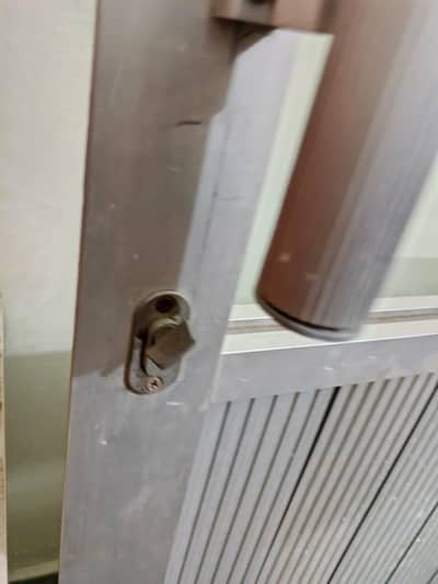 Aluminium door and office front frame