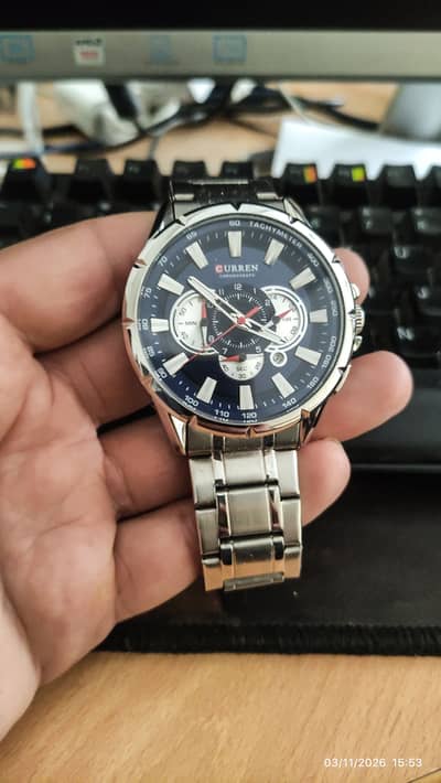 Curren chronograph watch