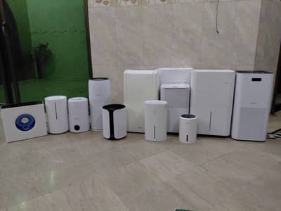 Airpurifiers and Dehumidifiers Available