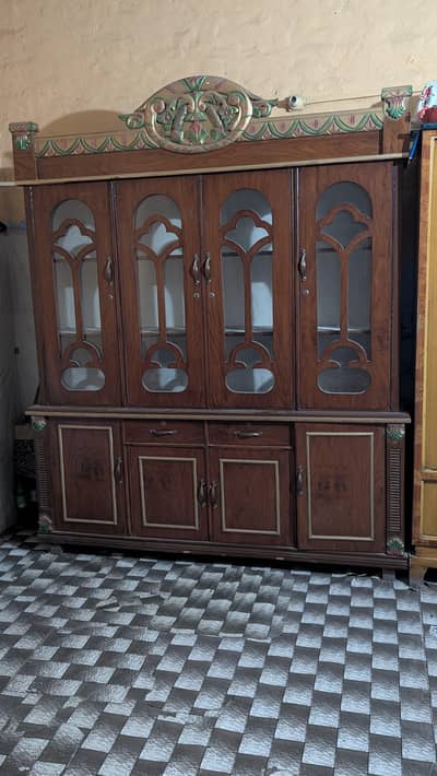 Safe Almari wood made Rs 25000 and shokes wood made Rs 30000