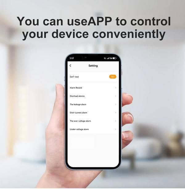 Smart Unit Lock Breaker – Smart 63A MCB Breaker with Live Monitoring & Expense Control