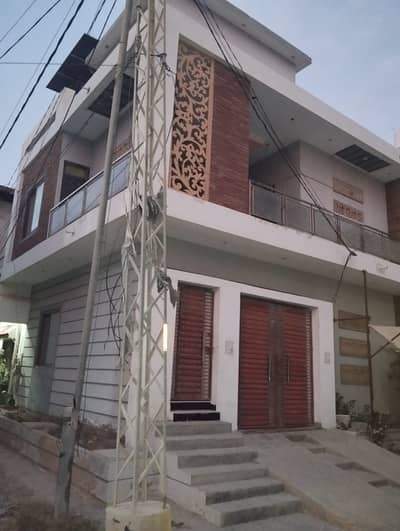 120 Sq Yards Spacious House with Newly Installed Solar System in Saadi Town Block 3