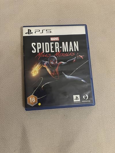 Spider man miles morales Ps5 version