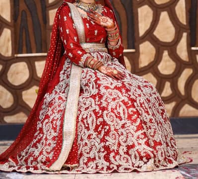 Bridal Dress | Wedding Dress | Bridal Lehnga | Red Bridal Lehnga