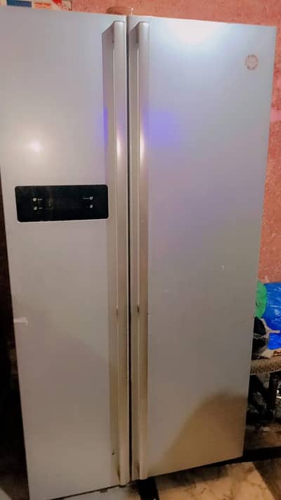 double door fridge