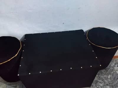 Two seat with coffee table available for sale