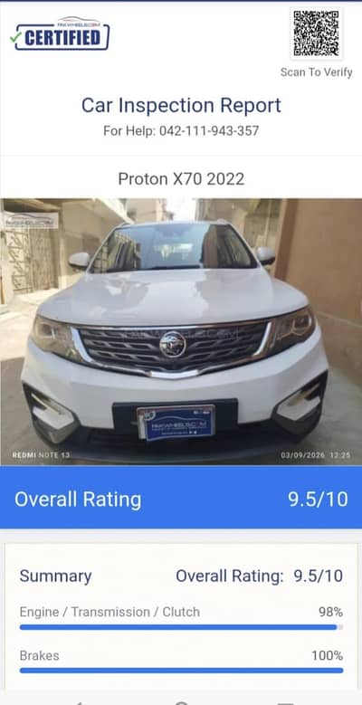 proton x70 premium