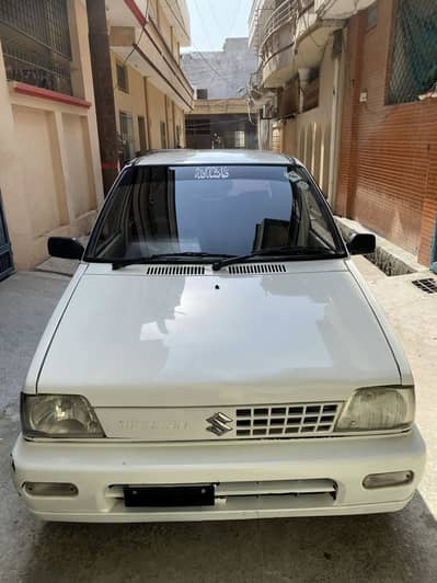 White Suzuki Mehran 2007 with AC