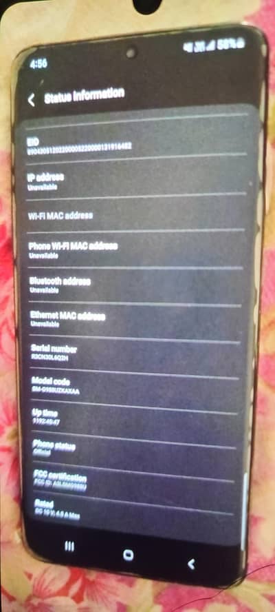 samsung S20 ultra 12/128