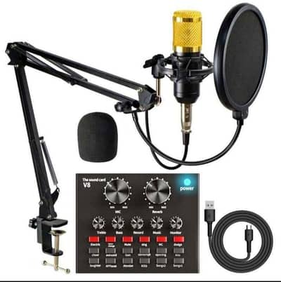 v8 podcast mic
