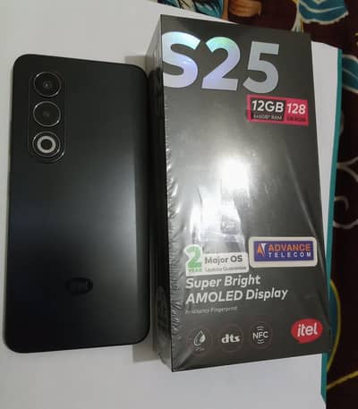 Itel S25 6GB/128GB | AMOLED Display | 50MP Camera | 3 Month Used