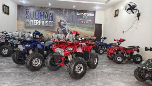 Box Pack 150cc Audi Style Atv Quad Bike Delivery In All Pakistan