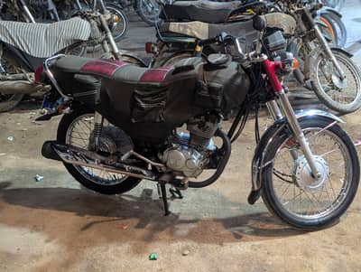 Honda cg 125 2024 Karachi number