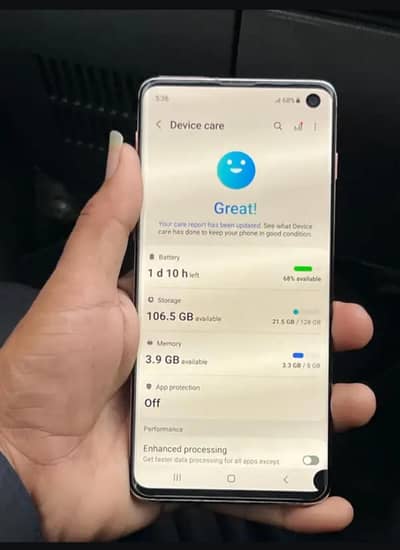 s10 dual sim pta proved  8/128