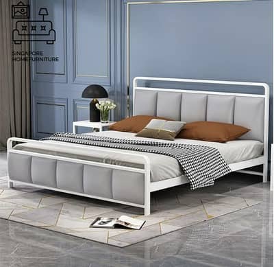 doub bed / bed dressing side table / iron bed / Bed / 03234175265