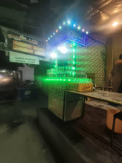 Lemon Soda Counter display counter  نمبر ڈسکرپشن میں ہے