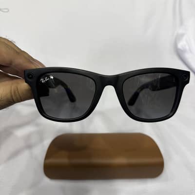 Ray-Ban Meta (Gen 1), Wayfarer, Matt Black
