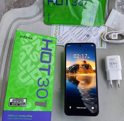 infinix Hot 30,*8/128GB"Ladys UsE"Lusssshh 10/9.5,*