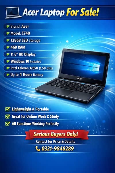 acer laptop for sale
