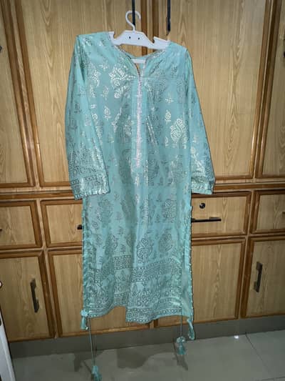 J. 3 Piece Embroidered Dress – XS – Excellent Condition
